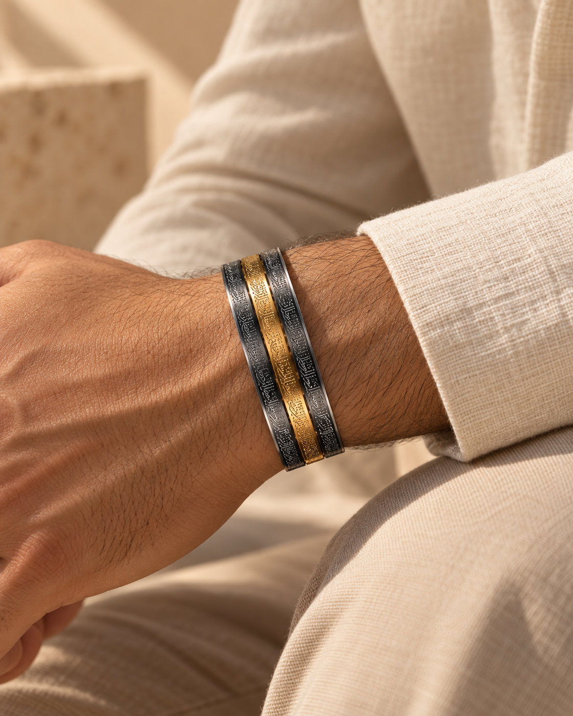 Bracelet Ayat Lcorsi — porté au poignet