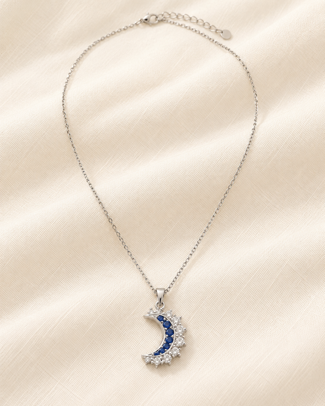 Collier Soleil & Lune — Argent