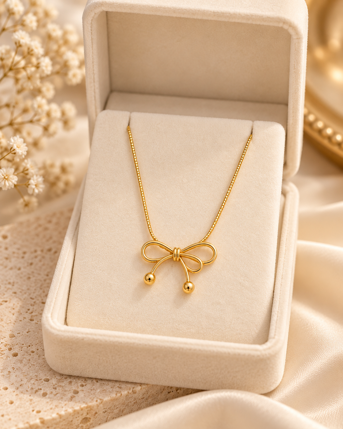 Collier Noeud Femme — écrin — Estevan & Co.